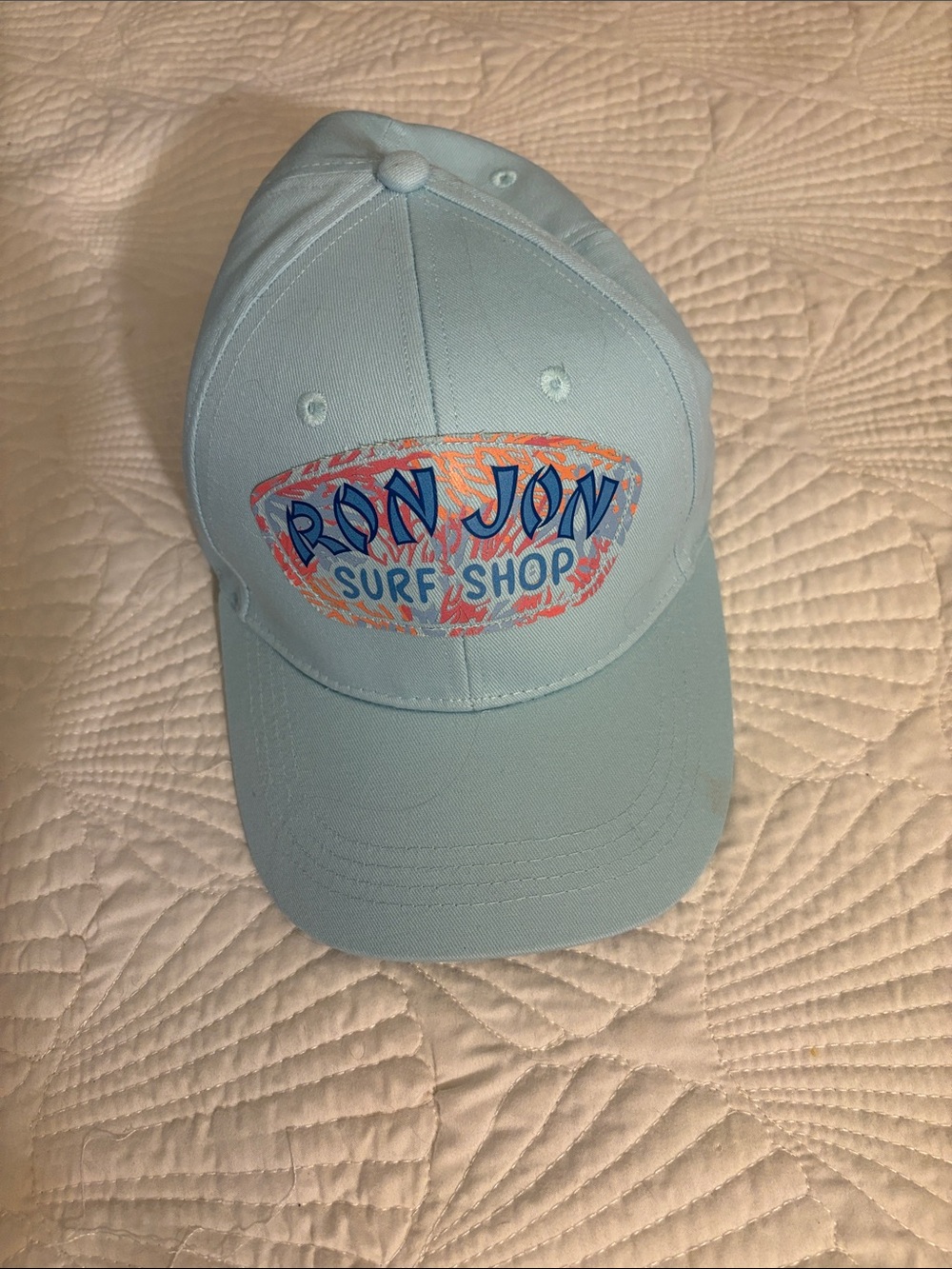 Ron Jon Light Blue Surf Shop Men's Baseball Cap